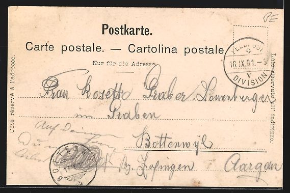 Cartes postales: Burgdorf, Teilansicht mit Bahngleis in d – D'occasion à Berlin par bartko-reher 1