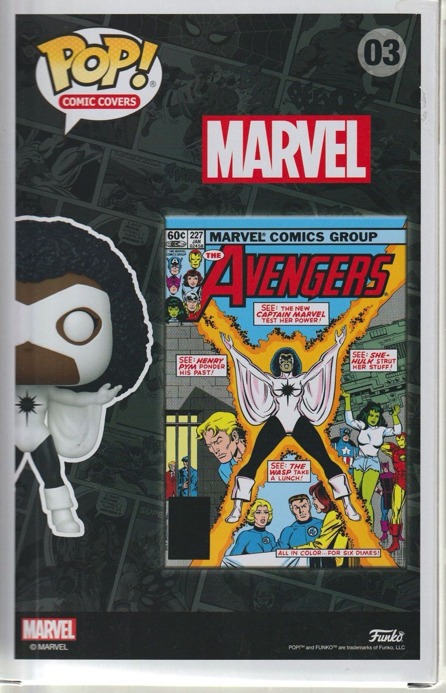 Funko Figuren: FUNKO POP! MARVEL COMIC COVERS # 03 CAPTAIN MARVEL  ( MONICA – Neu und originalverpackt aus Vezia von Aquarius_Age 2