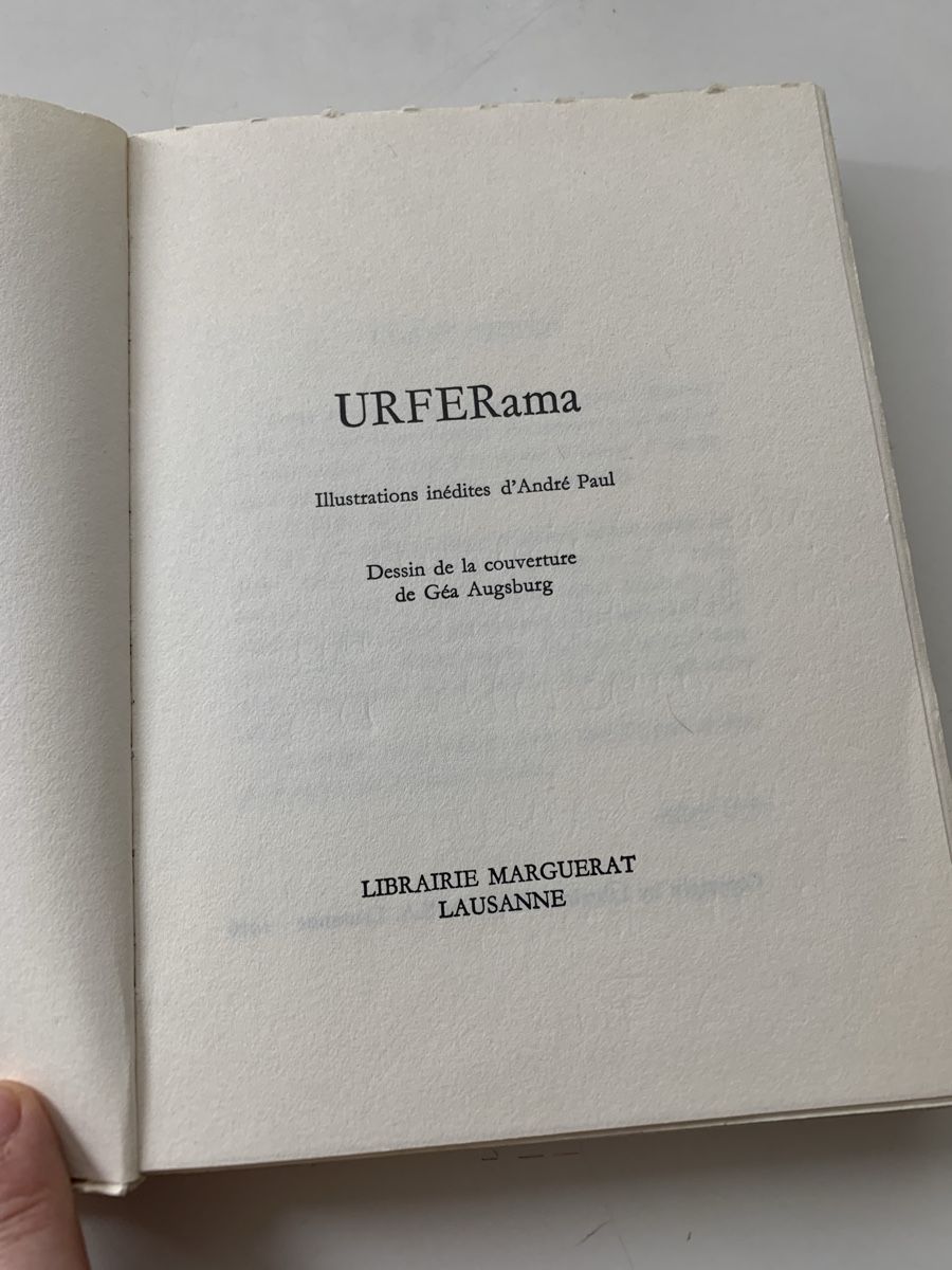 Libri: Albert Urfer -1976 (signé/dedicasse) – Usato da Onex venduto da bru_fp6t 4