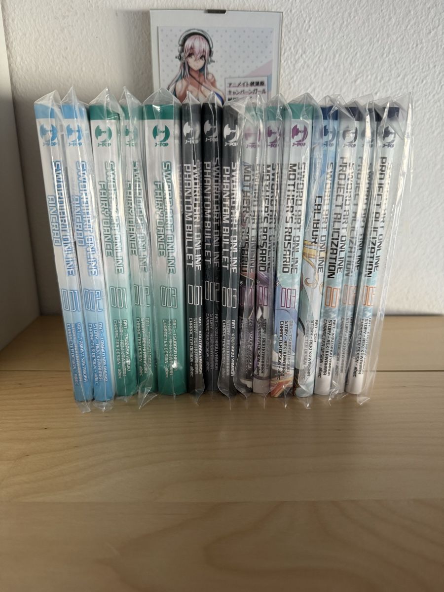 Fumetti: Manga Sword Art Online 1-15 – Nuovo (secondo la descrizione) da Viganello venduto da BlackPanda0003 1