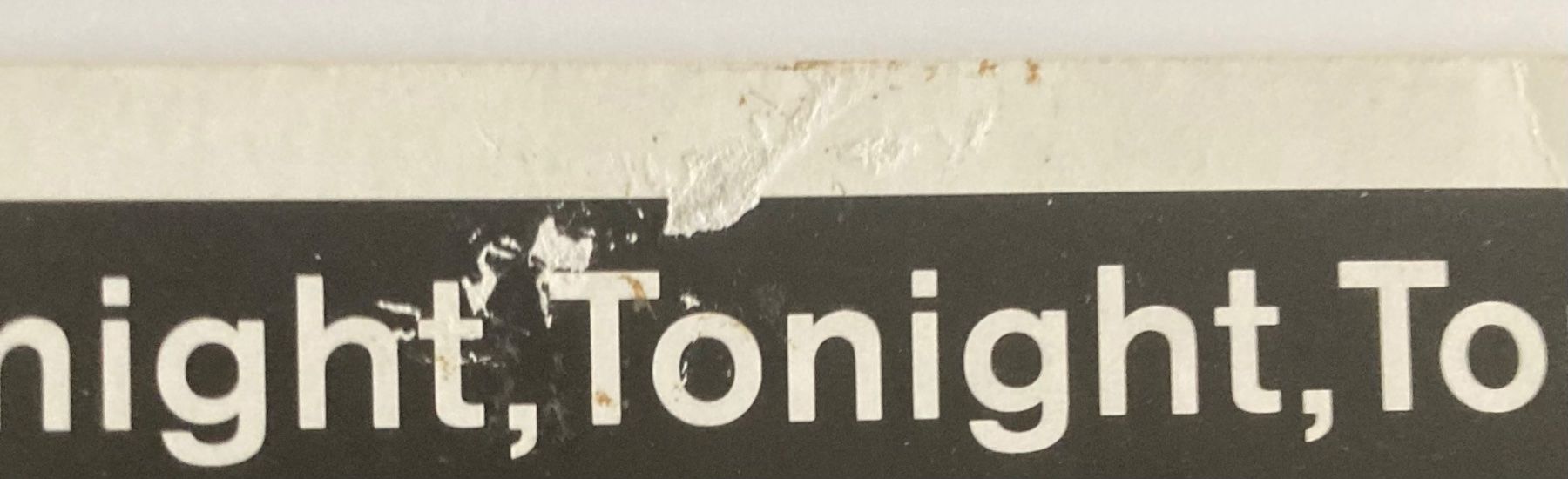 Dischi in vinile: GENESIS - TONIGHT, TONIGHT, TONIGHT (REMIX LONG VERSION) – Usato da Poliez-Pittet venduto da Newtown-Records 3