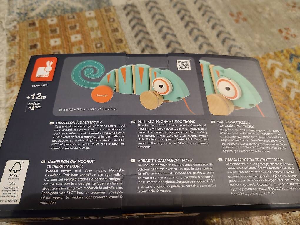 Janod Spielzeuge: Janod Caméléon à tirer – Gebraucht aus Choëx von ala_jhc6 1