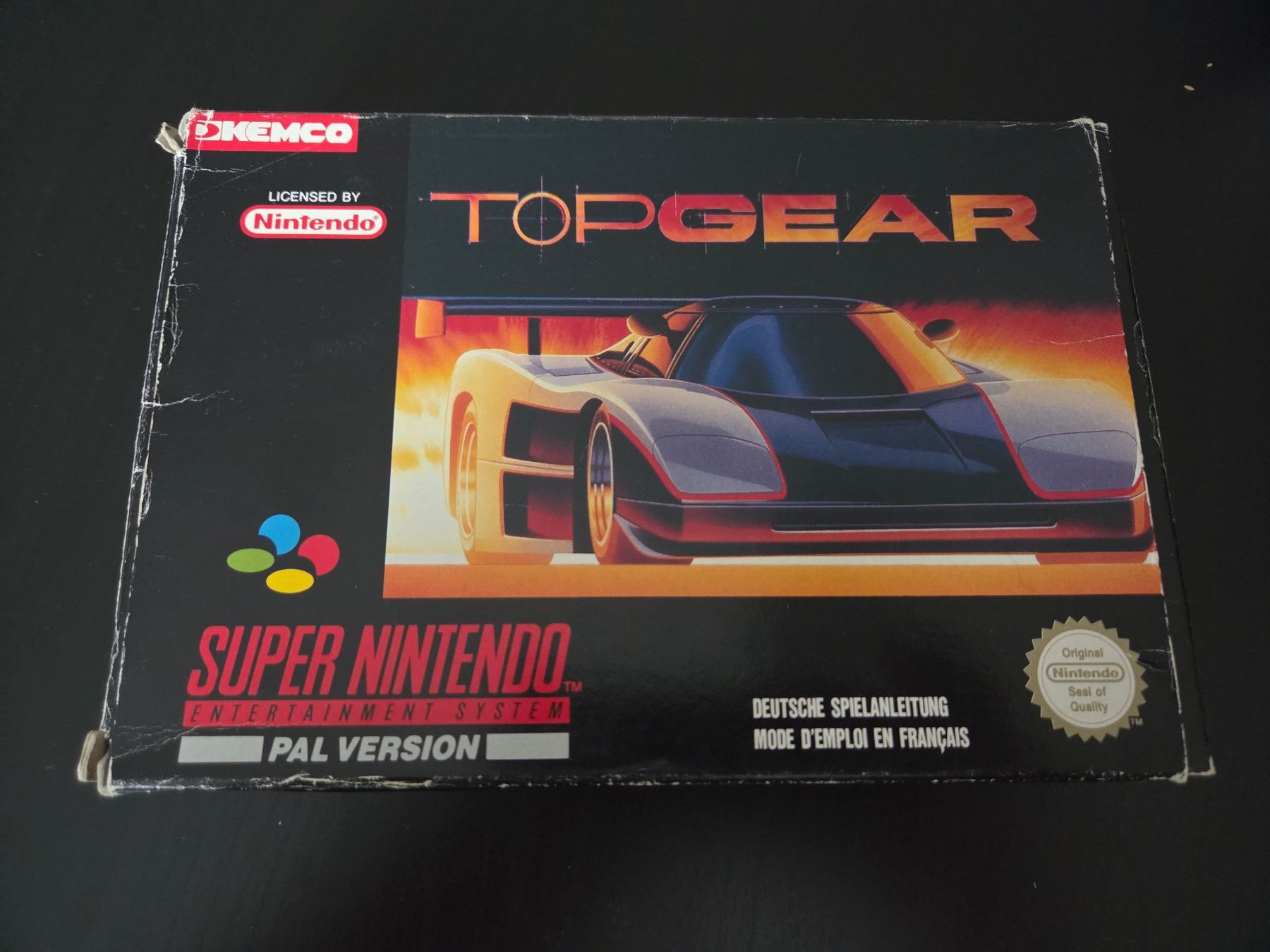 Nintendo Spiele: SNES - Top Gear mit OVP – Gebraucht aus Vilters von oOLinkOo