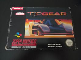 SNES - Top Gear mit OVP