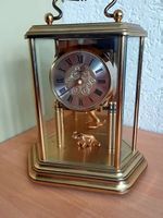 Goldene Kamin/Tischuhr Unikat