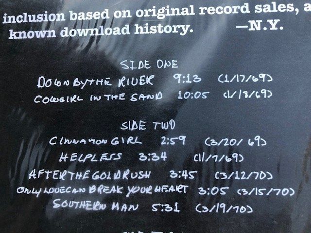 Dischi in vinile: Neil Young – Nuovo e nell'imballaggio originale da Aarwangen venduto da Jukebox3 5