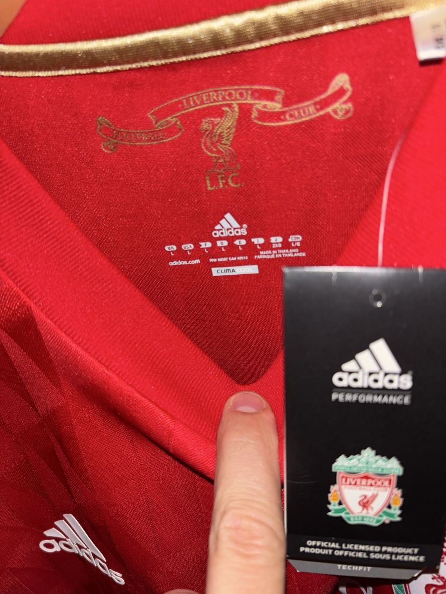 Adidas Leibchen & Hosen: FC Liverpool Trikot 2010 L TechFit Version – Neu (gemäss Beschreibung) aus Brütten von Swerman1984 2