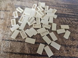 lego 3069 lot de 50 pièces Tan Tile 1 x 2