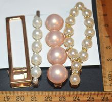 Schmuckset E-108 – 4 Haarspangen mit 3 mit Kunstperlen