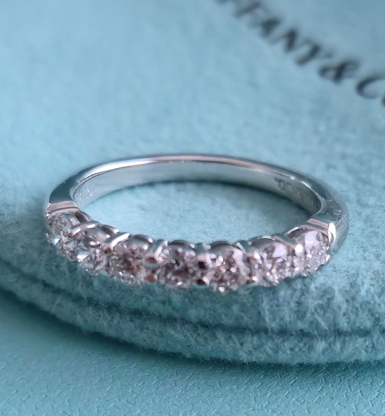 Tiffany & Co. Ringe: Tiffany platin mit diananten – Gebraucht aus S. Antonino von paoloc1842