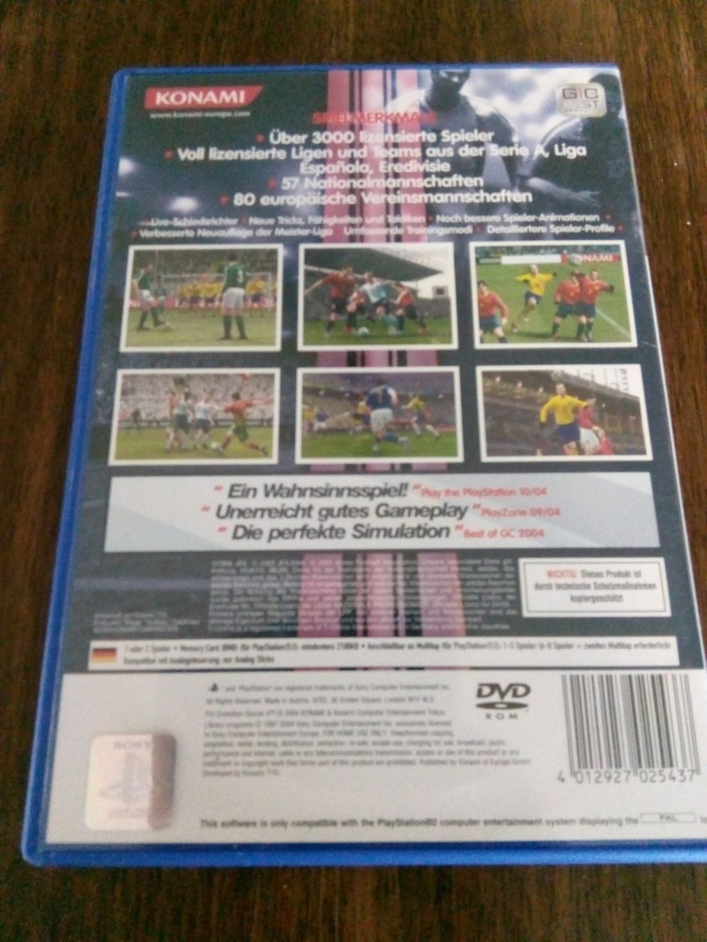 Sony Spiele: Pro Evolution Soccer 4 - PS2 - Fussball Klassiker Top! – Gebraucht aus Pfungen von Himbogame 1