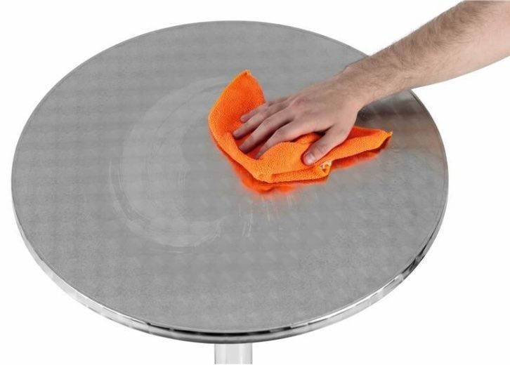 Tavoli: GASTRO PRO Bartisch klappbar, 115 x 60 cm, Silber – Nuovo e nell'imballaggio originale da Bülach venduto da StoreInShopSwiss 4