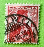  Nr.120 Brustbild der Helvetia mit Schwert GESTEMPELT    