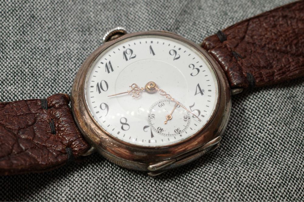 JewelryWe Herren Taschenuhr, Retro Motorrad Uhr Anh Produktbild-Vorschau 3