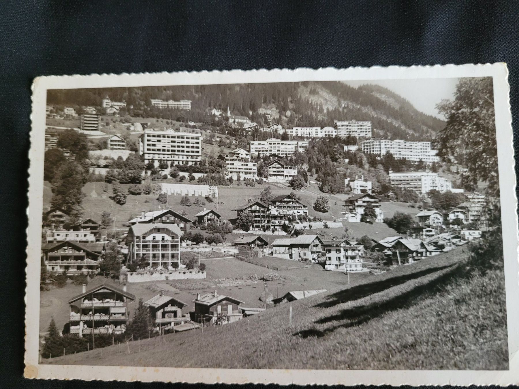 Ansichtskarten: Postkarte Leysin /VD  1939 – Gebraucht aus SCHÜBELBACH von CoKaHa