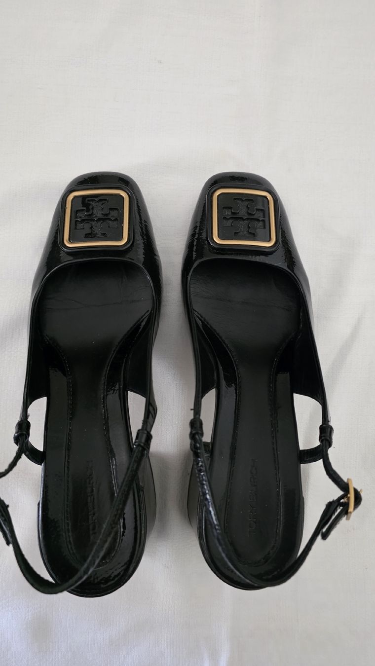 Tory Burch Scarpe da donna: Schöne elegante Slingback-Pumps von "TORY BURCH" Gr. 8 – Nuovo (secondo la descrizione) da Schneisingen venduto da backstore24 3