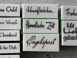 LaBlanche Stempel Spruch 'Himmlische Zeit' 1-teilig
