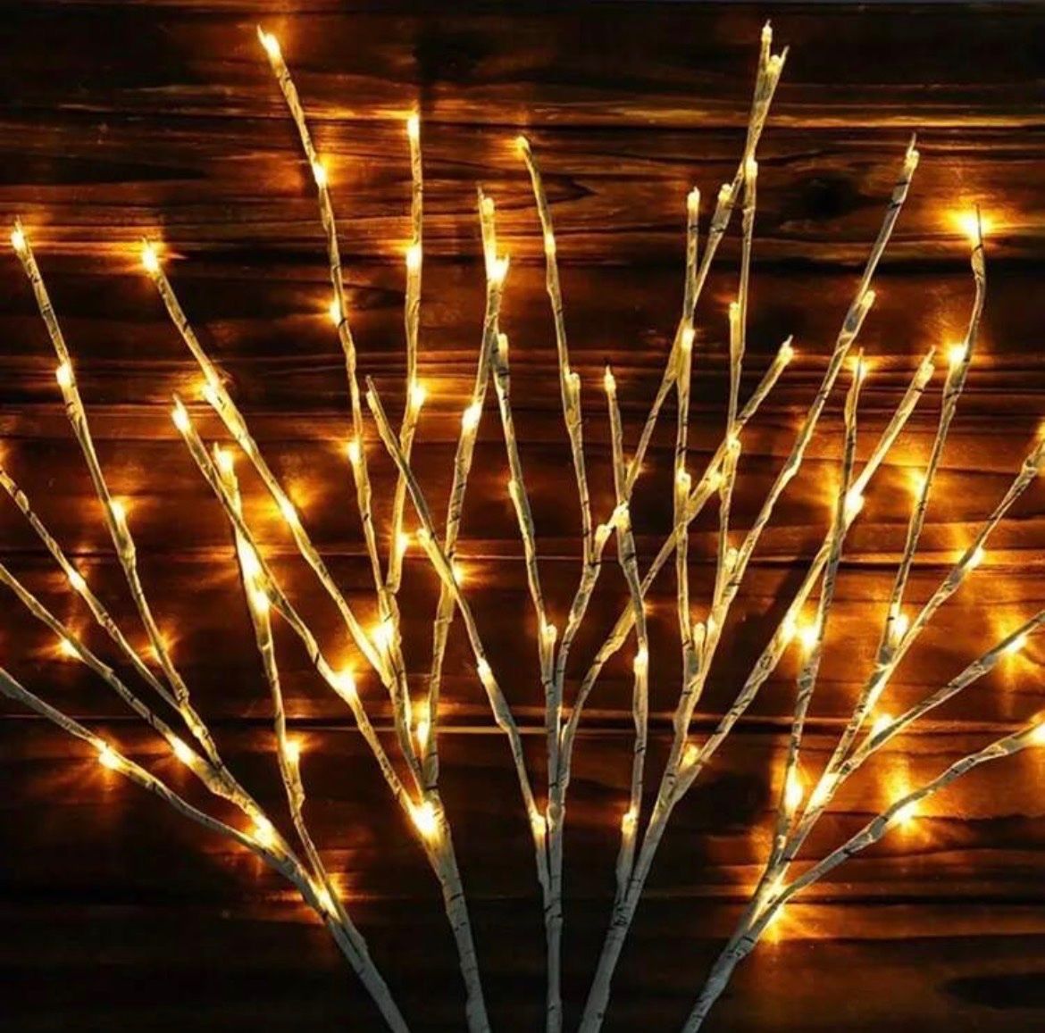 Tutte le decorazioni: LED-Birkenzweige, 2er Set, warmes Licht – Nuovo e nell'imballaggio originale da Emmenbrücke venduto da ShopDirect 1
