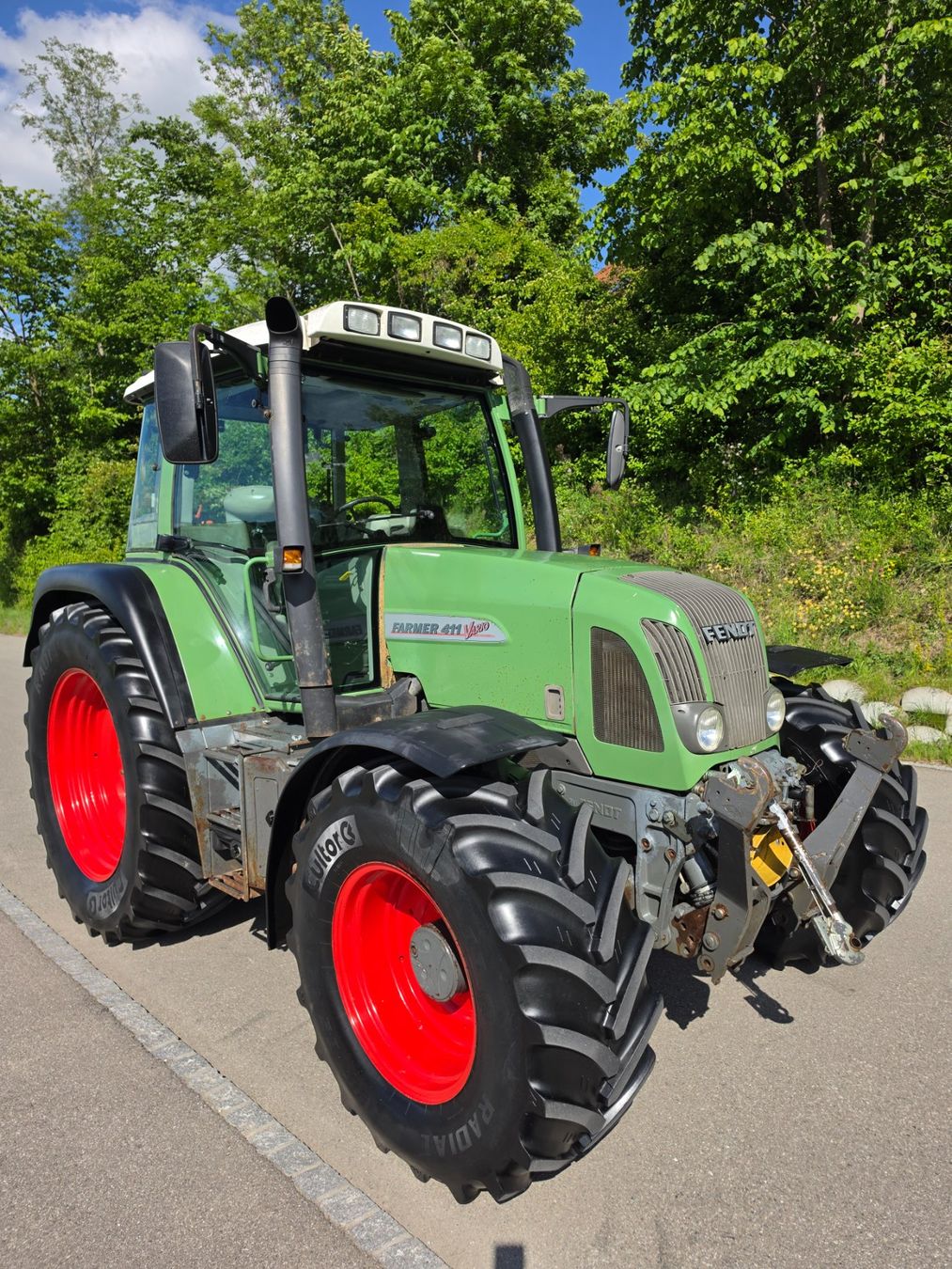 Fendt Trattori: Fendt 411 Vario 7800 Std – Usato da Bösingen venduto da lauda-lauda 1