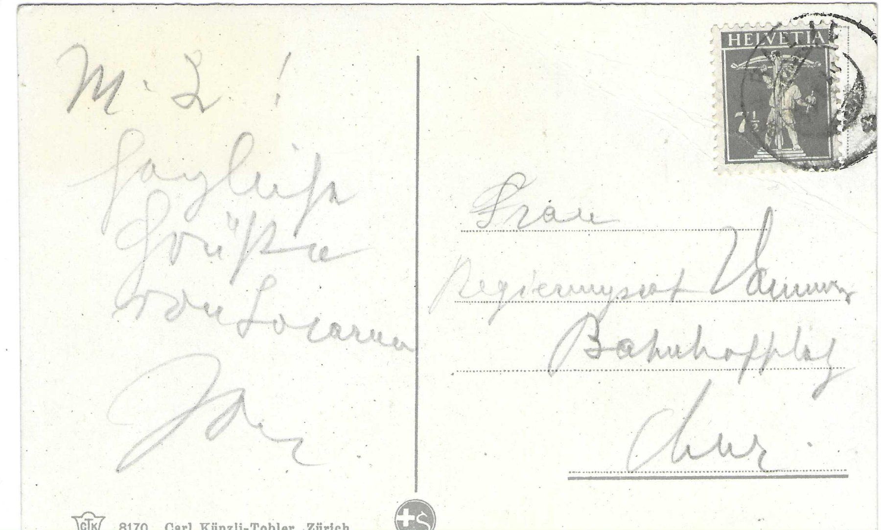 Ansichtskarten: Locarno – Gebraucht aus Wildhaus von Brunphil 1