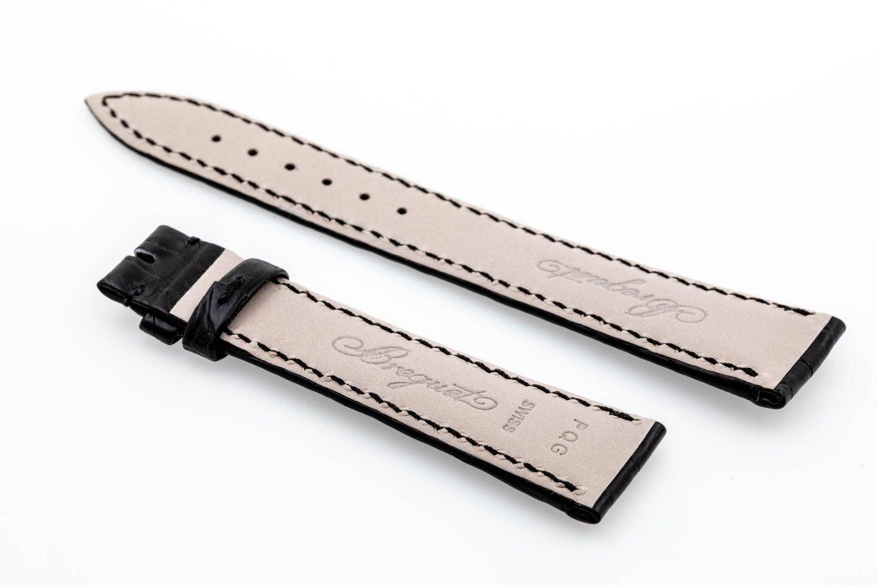 Bracciali & Braccialetti: Breguet black alligator strap 20mm NEW – Nuovo (secondo la descrizione) da Epalinges venduto da bracelet123 1