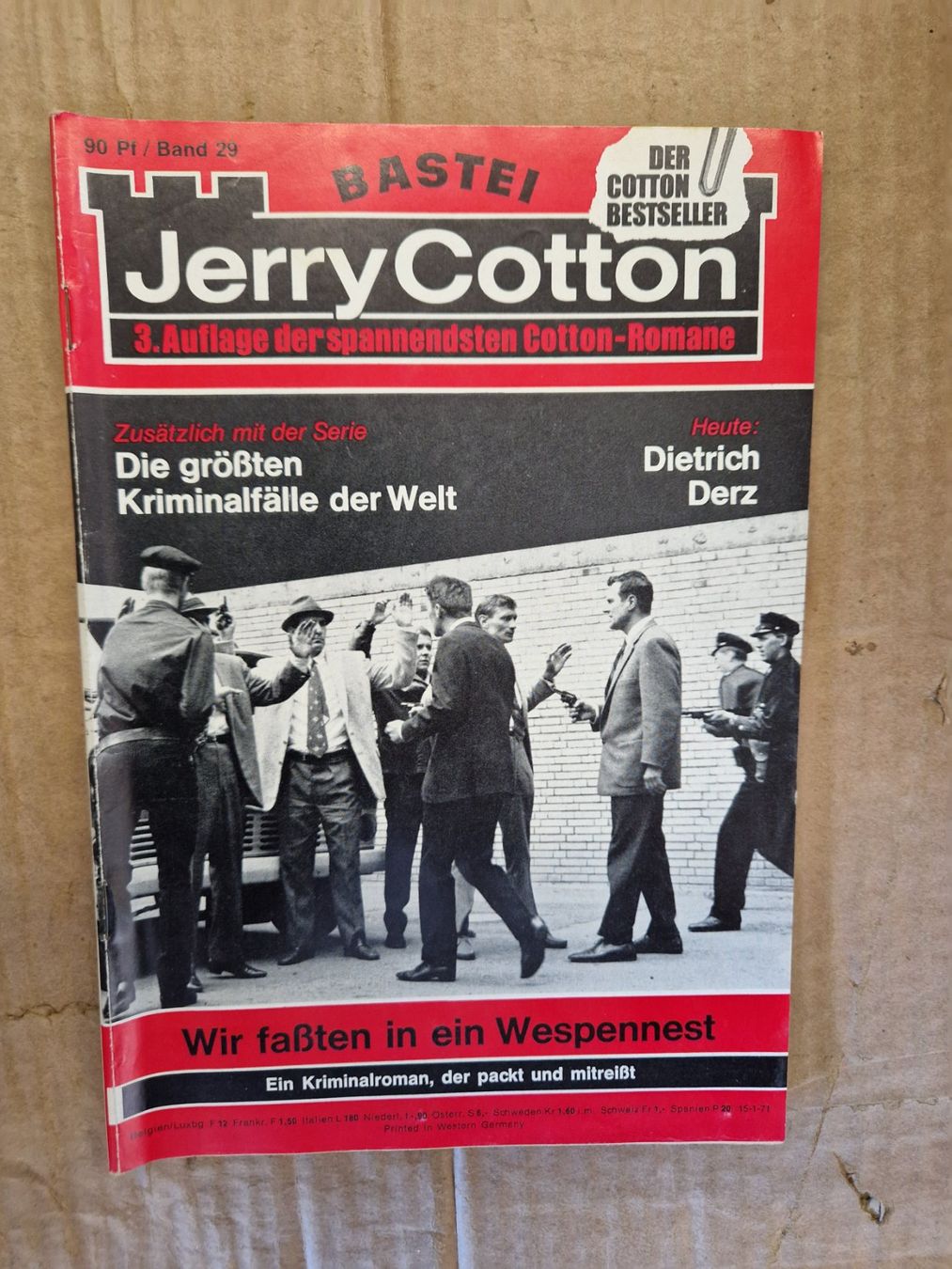 Libri: 69 Stück Jerry Cotton Romane – Usato da Wädenswil venduto da verebe 1