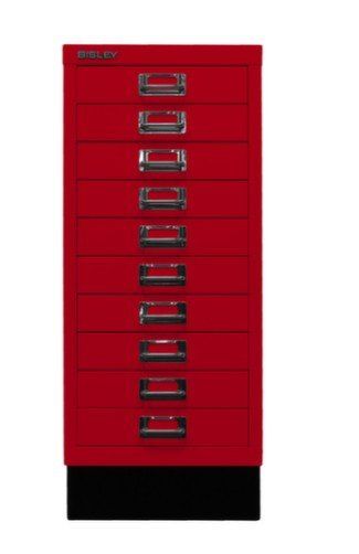 Commodes: BISLEY Multidrawer Kardinalrot, 10 Schubladen A4 Grösse – D'occasion à Lachen SZ par officefactoryag