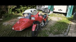 Motorrad mit Seitenwagen EZS Yamaha XJ 900