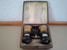 🎭 Magnifiques Jumelles d'Opéra Anciennes – Laiton & Écrin