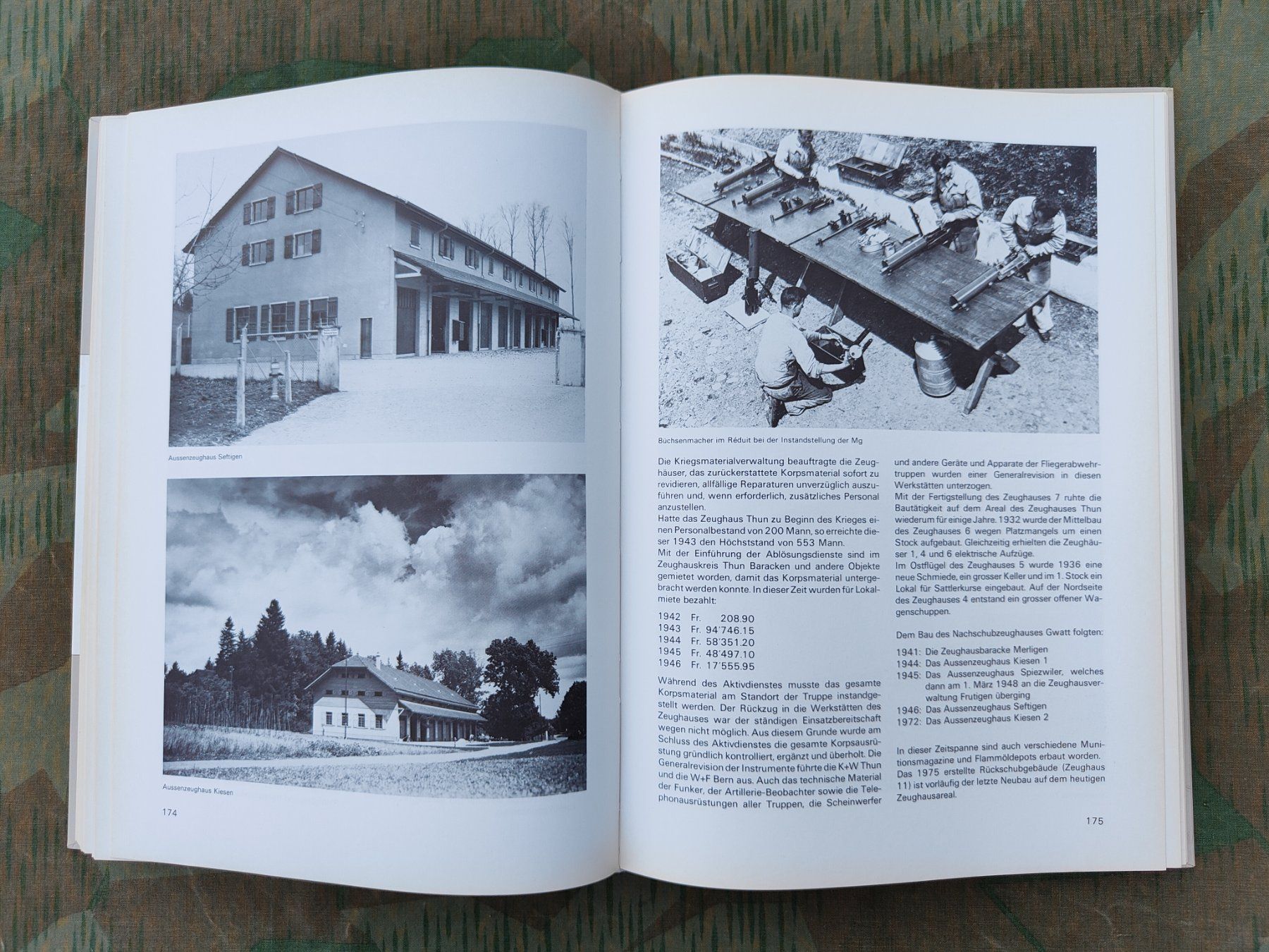 Livres: Buch Zeughaus-Chronik Thun 1857-1982 – D'occasion à Bauma par SwissMilitaria 8