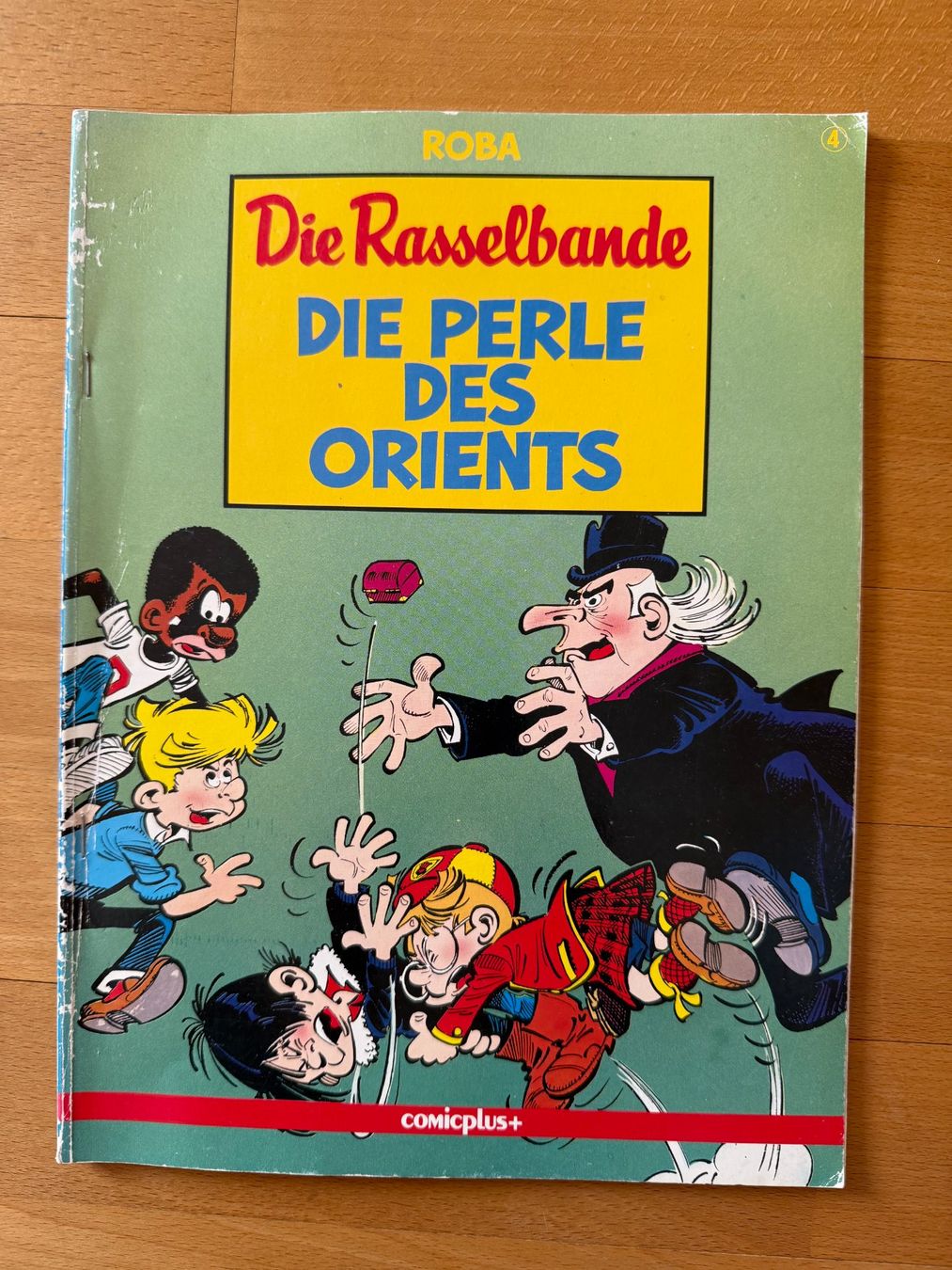 Fumetti: Die Rasselbande  DIE  PERLE  DES  ORIENTS  COMIC 1.AUFL.1989 – Usato da Subingen venduto da ArtBead