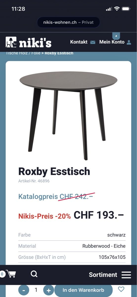 Tavoli: Tisch – Usato da Bülach venduto da ble_26ph 2
