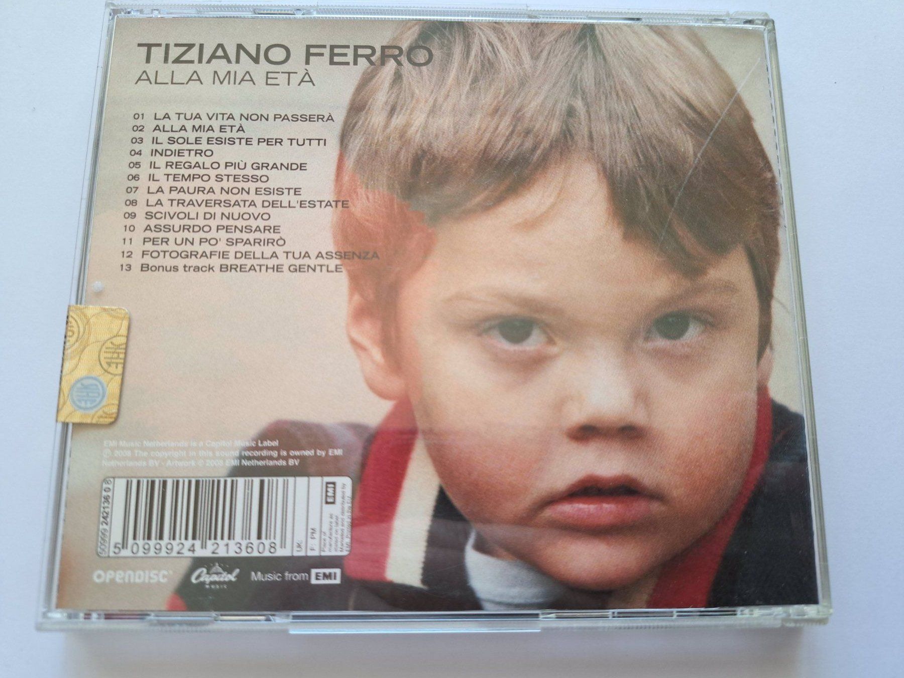 CDs: Cd Tiziano Ferro - Alla Mia Eta – Gebraucht aus Pully von bro_n52j 1