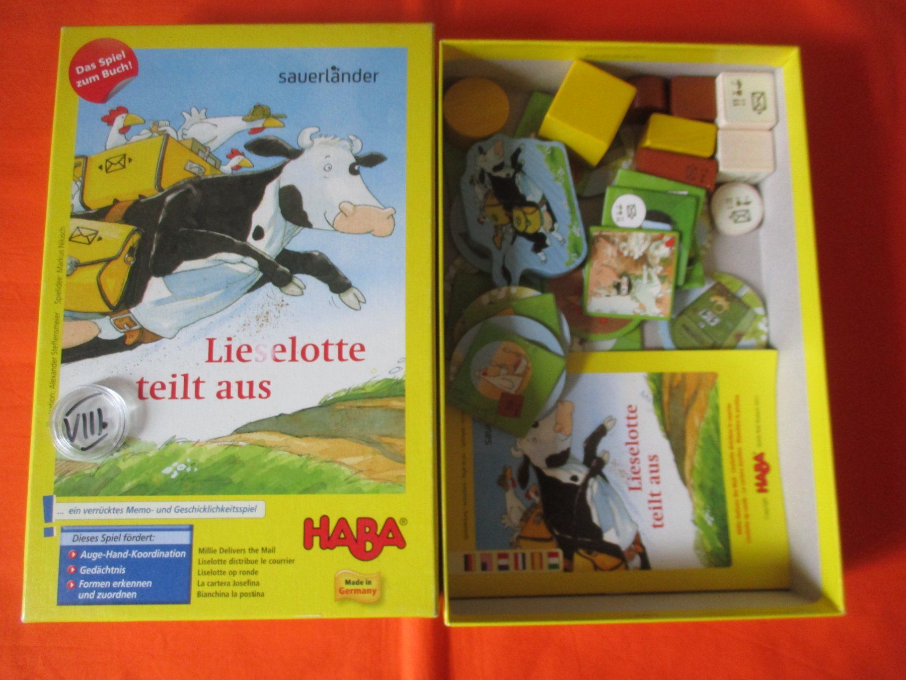 Haba Giochi: Spiel Liselotte teilt aus – Usato da Birsfelden venduto da alles-muss-raus