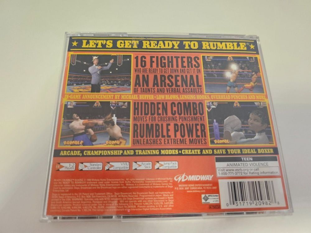 Giochi: DREAMCAST US IMPORT - READY 2 RUMBLE – Usato da Ottenbach venduto da TimelessEmotions. 2