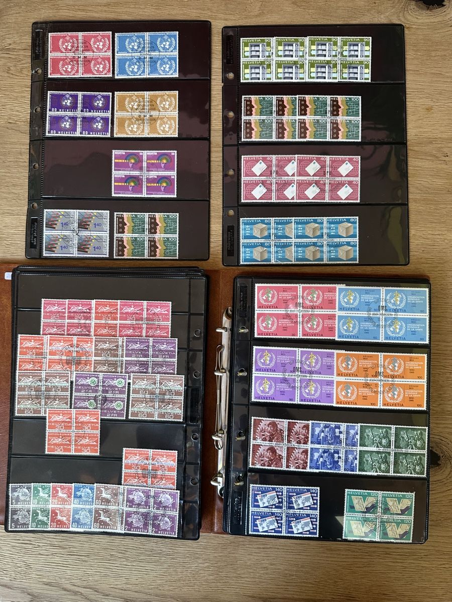 Tous les timbres: Schweiz - grosse Ämter Sammlung auf 44 Seiten im gut erhalte – D'occasion à Schmitten / FR par Samsara169 7