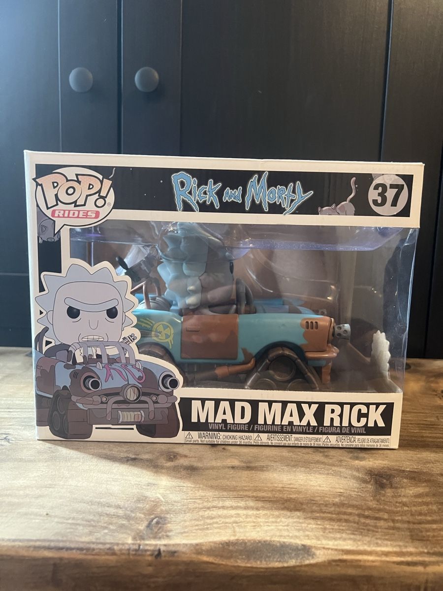 Funko Statuette: Funko Pop! Rides Rick & Morty Mad Max Rick 37 – Usato da St. Gallen venduto da Nino1111