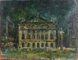 Dipinti: L`Opera Garnier Paris um 1925/1930 Oelbild Impressionismus – Usato da Dübendorf venduto da ArtExpression 5