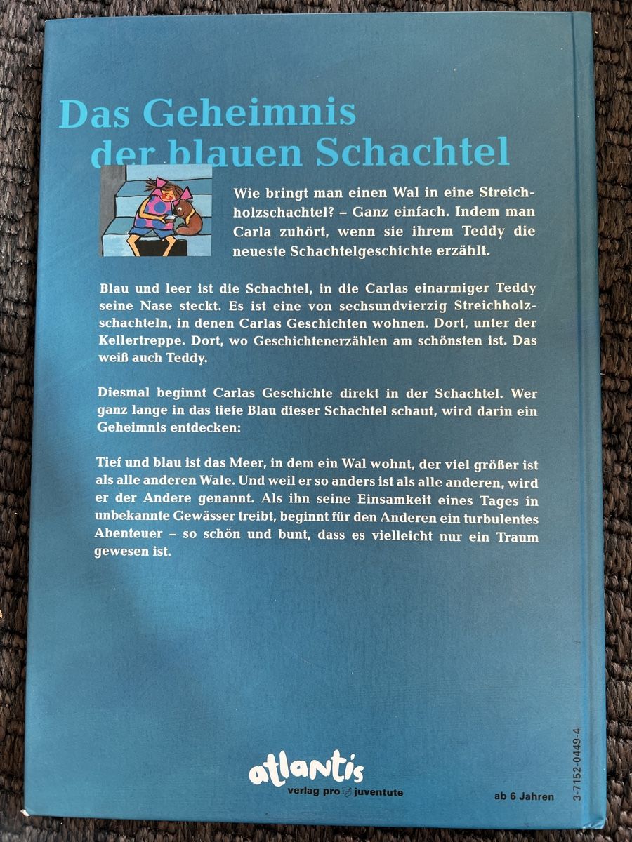 Bücher: Das Geheimnis der blauen Schachtel, Kinderbuch, Bilderbuch – Neu (gemäss Beschreibung) aus Bern von fla_yj25 2