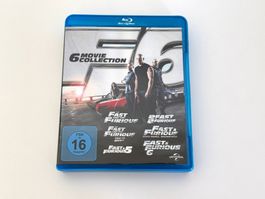 Fast & Furious - 6 Movie Collection Blu-ray Deutsch 6 Filme