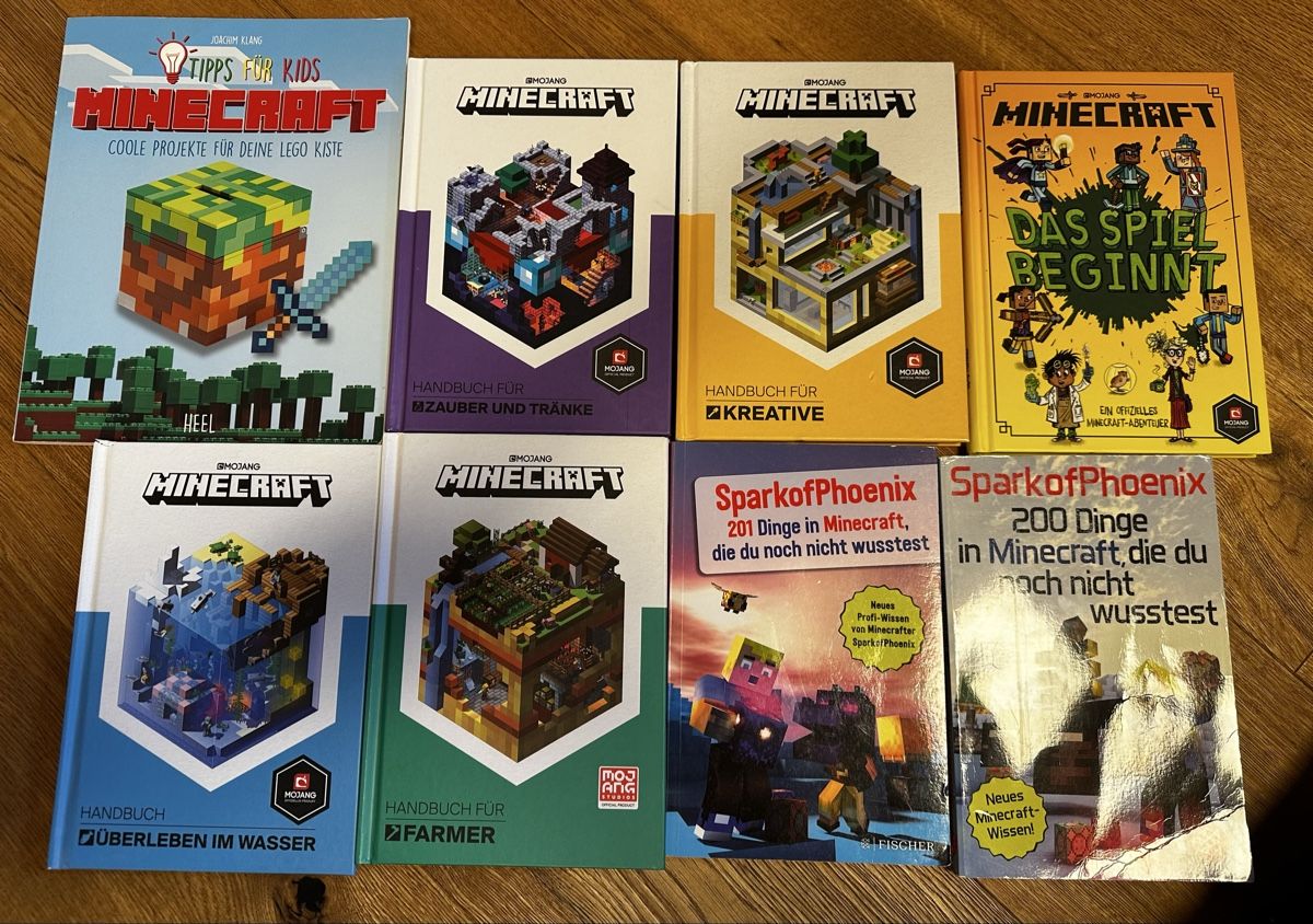 Libri: Minecraft Bücher – Usato da Hemmental venduto da Kathikag