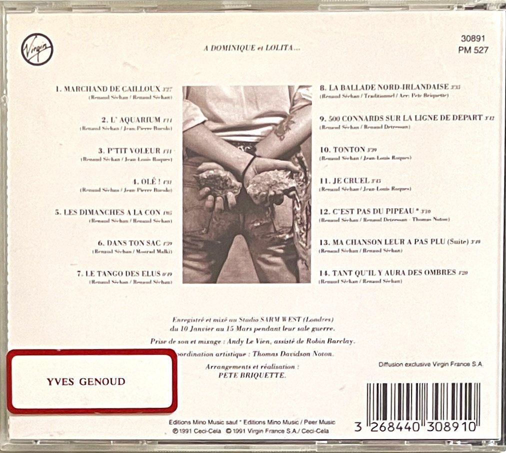 CDs: Renaud - Marchand de cailloux – D'occasion à Savagnier par Ne2065 1