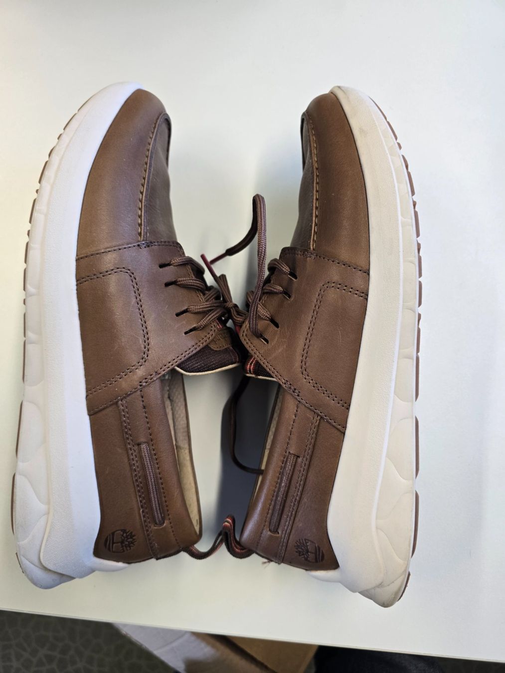 Scarpe da uomo: Timberland Herren Schuhe Braun Leder – Nuovo (secondo la descrizione) da Dietlikon venduto da Dilara5 5
