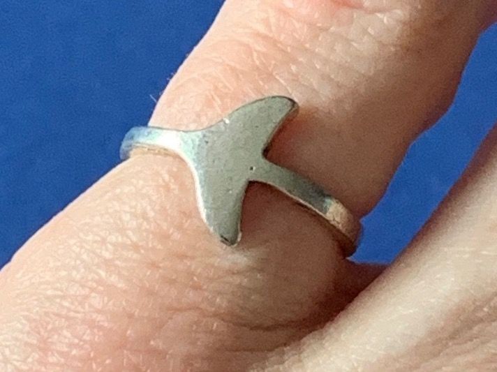 Anelli: Fingerring Walfischflosse (48) – Nuovo (secondo la descrizione) da Dittingen venduto da Bijoubelle 2