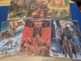 Comics LEGENDE 1-6 von J. Swolfs/ SO complett / Einmalig