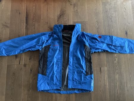 Mammut Gore-Tex Regenjacke ca. Grösse L blau