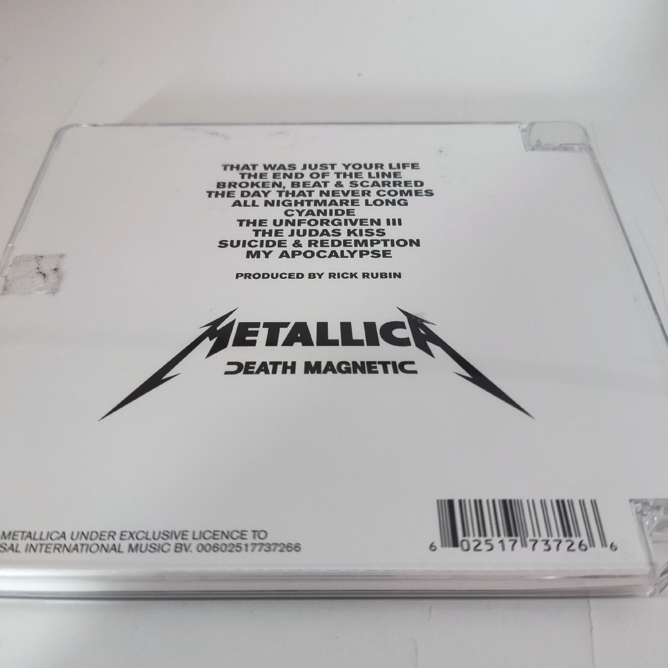 CDs: Metallica Jeath Magnetic CD – Gebraucht aus Schongau von Retro_Shop 2