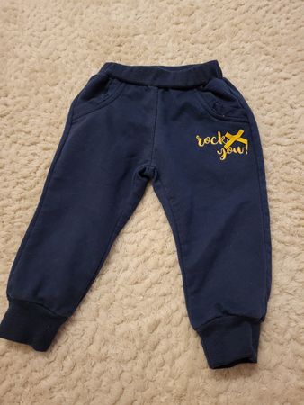 Dunkelblaue Baby Hose 74/80