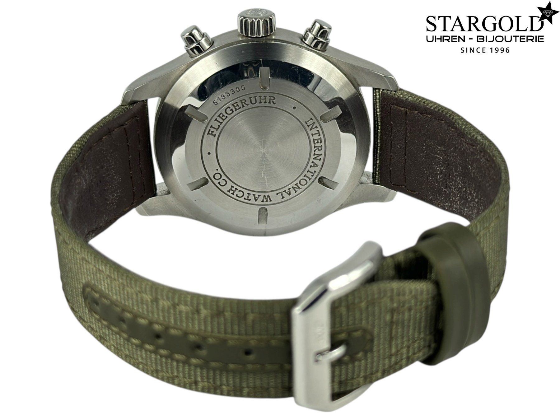 IWC Orologi: IWC Fliegeruhr Chronograph - IW377701 – Usato da Zürich venduto da Stargold-Uhren 7