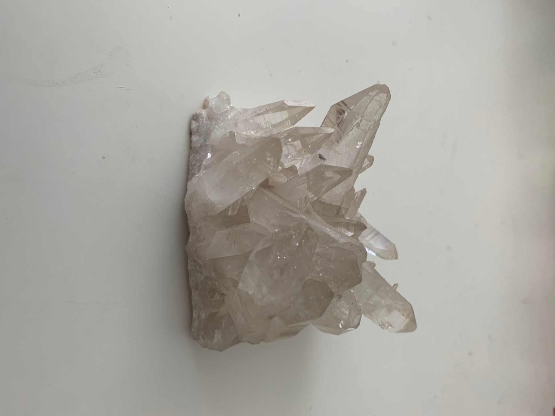 Minerali & Pietre curative: Bergkristall-Stufe / Cluster - ca. 8-10 cm – Usato da Ostermundigen venduto da pas_x9nv 1